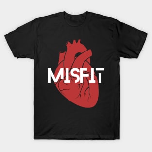 Misfit Heart T-Shirt